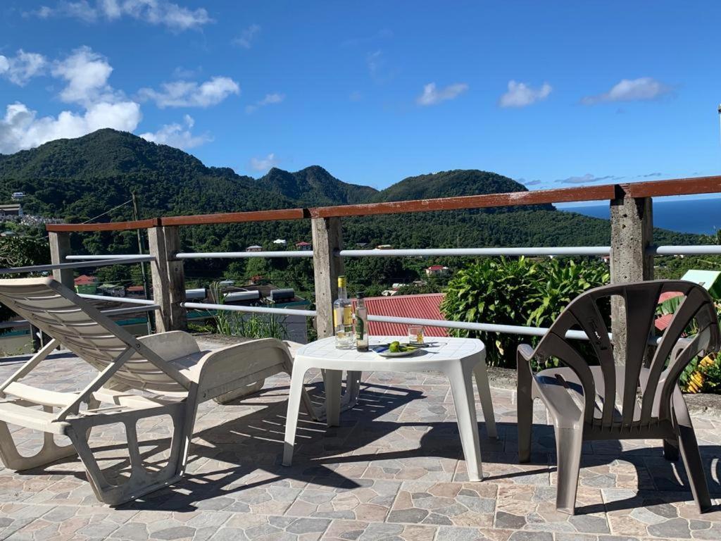 La Terrasse Du Houelmont Villa Gourbeyre Bagian luar foto